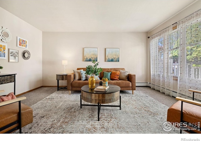 4560 Larkbunting Dr Unit 2B, Fort Collins, CO 80526 - carpeted living room featuring baseboards