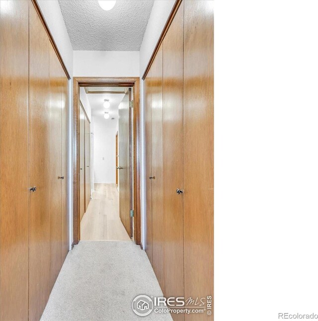 5035 W 73rd Ave, Westminster, CO 80030 - corridor featuring a textured ceiling and carpet floors