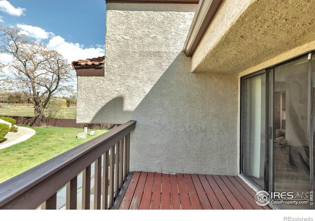 5035 W 73rd Ave, Westminster, CO 80030 - deck with a lawn