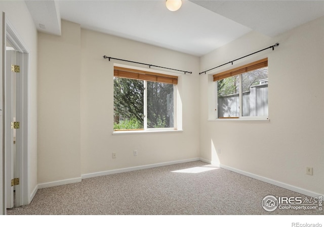 4866 Franklin Dr, Boulder, CO 80301 - carpeted spare room featuring baseboards