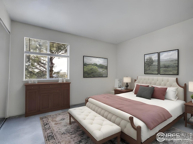 1094 S Dearborn St Unit 301, Aurora, CO 80012 - bedroom with light colored carpet and baseboards