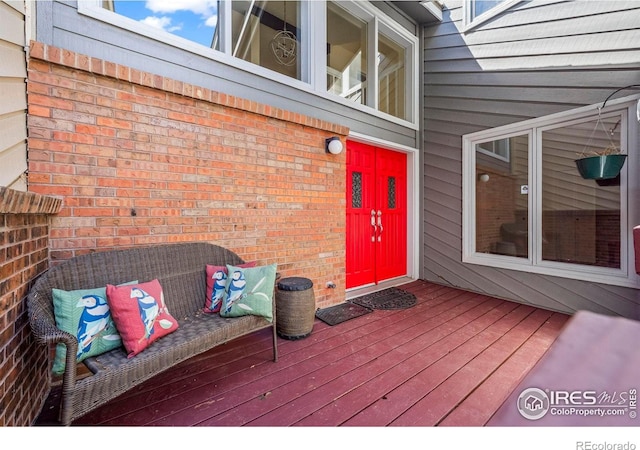 4950 Sundance Sq, Boulder, CO 80301 - view of wooden terrace