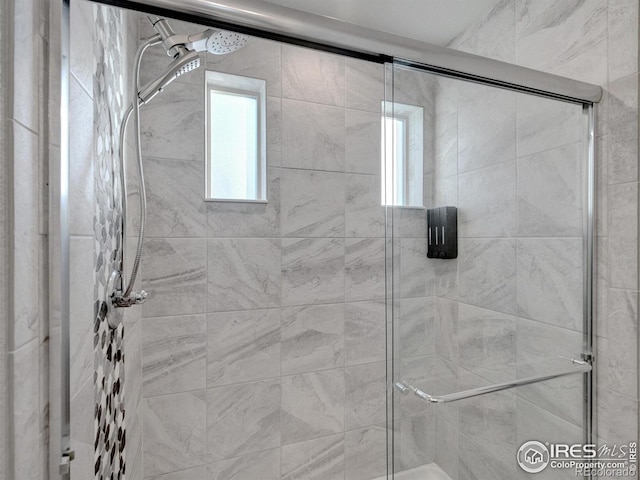 full bath with a stall shower