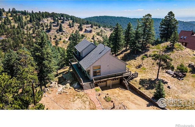 251 Ridgeview Ln, Boulder, CO 80302 - view of subject property featuring a forest