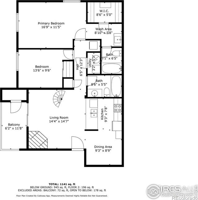 6385 Oak St Unit 301, Arvada, CO 80004 - view of home floor plan