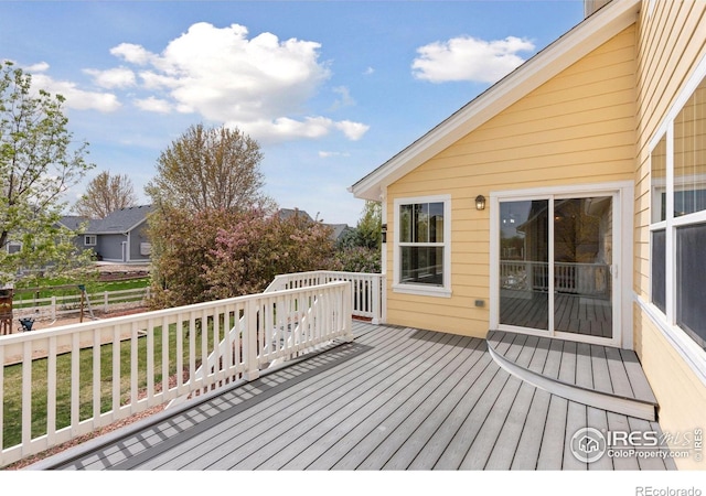 3530 Willow Rd, Frederick, CO 80504 - deck with fence