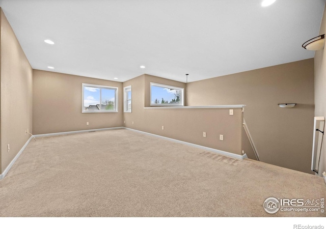 2275 Schooner St, Lafayette, CO 80026 - carpeted spare room with recessed lighting and baseboards