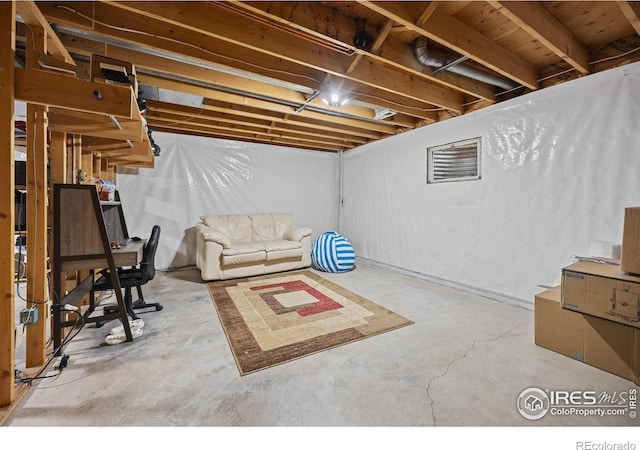 1183 38th Ave, Greeley, CO 80634 - view of unfinished below grade area