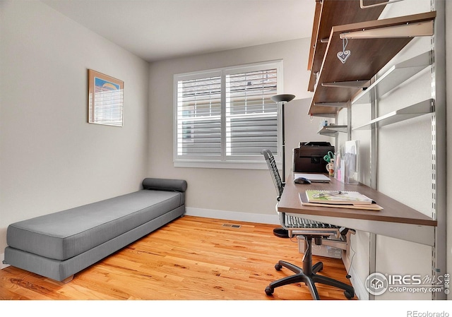541 Hoyt Ln, Lafayette, CO 80026 - office space with baseboards and wood finished floors