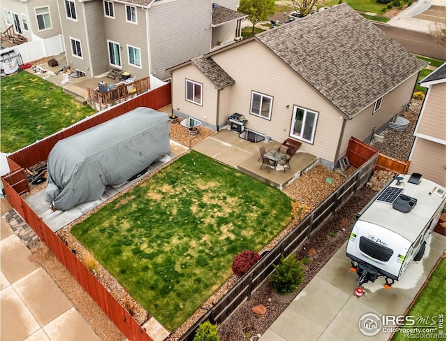 6659 12th St, Frederick, CO 80530 - birds eye view of property