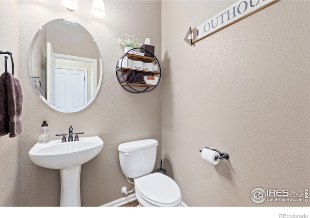 bathroom with toilet