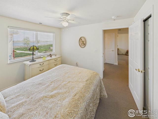 5425 County Road 32 Unit 15, Mead, CO 80504 - bedroom with carpet flooring and ceiling fan