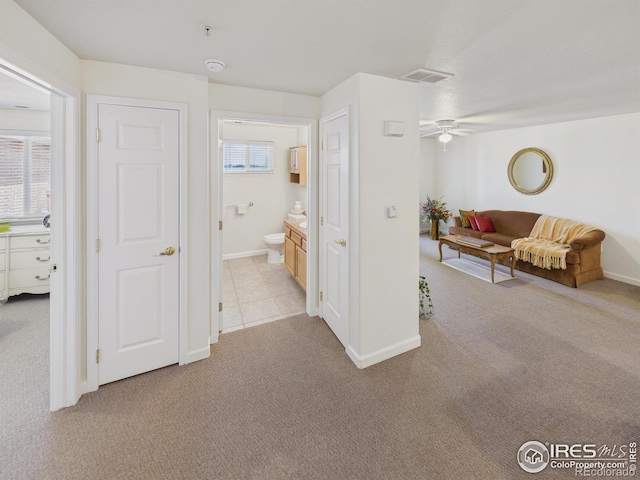 5425 County Road 32 Unit 15, Mead, CO 80504 - hall featuring carpet floors and baseboards