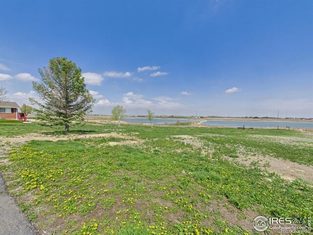 5425 County Road 32 Unit 15, Mead, CO 80504 - view of yard featuring a water view