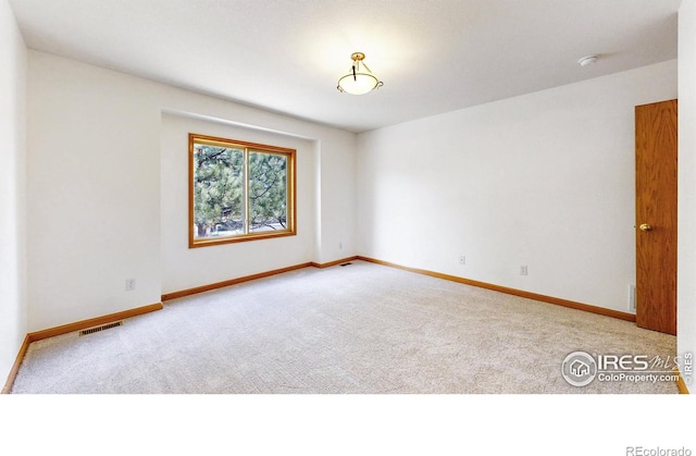 711 Eagle Ln, Estes Park, CO 80517 - carpeted spare room with baseboards and visible vents