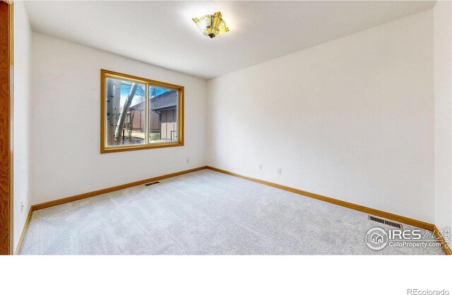 711 Eagle Ln, Estes Park, CO 80517 - unfurnished room featuring carpet floors, baseboards, and visible vents