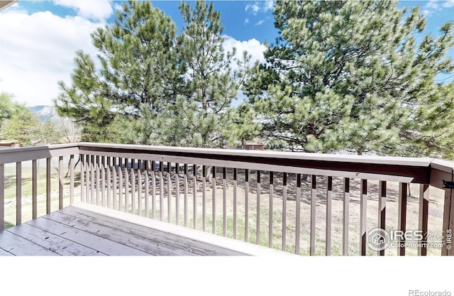 711 Eagle Ln, Estes Park, CO 80517 - view of deck