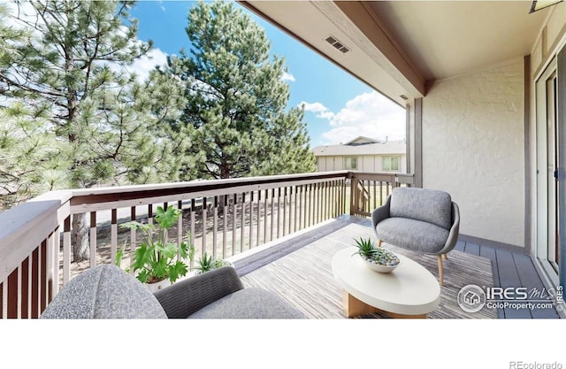 711 Eagle Ln, Estes Park, CO 80517 - wooden terrace with visible vents