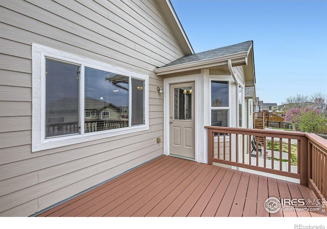 8301 W 18th Street Rd, Greeley, CO 80634 - view of wooden deck