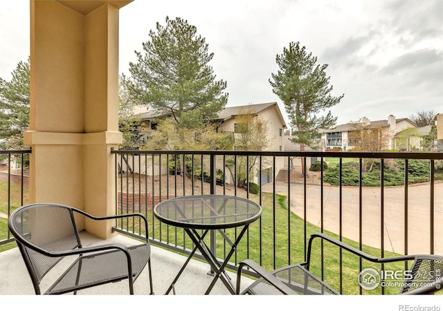 4500 Baseline Rd Unit 3203, Boulder, CO 80303 - balcony featuring a residential view