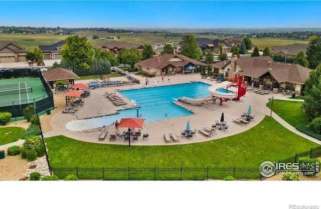 5751 Last Pointe Dr, Windsor, CO 80550 - view of swimming pool featuring a residential view