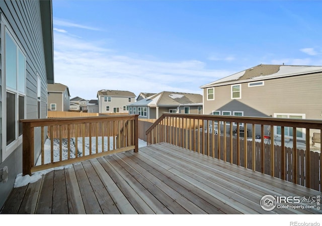 196 Bird Way, Lochbuie, CO 80603 - wooden terrace with a residential view