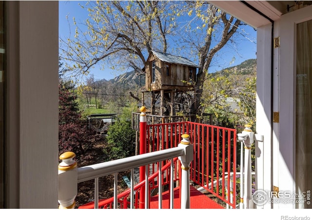 838 University Ave, Boulder, CO 80302 - balcony with a mountain view