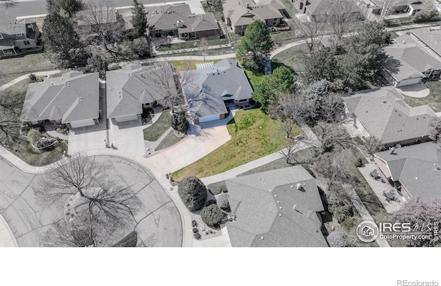 1609 Sherman Way, Longmont, CO 80501 - aerial view with a residential view