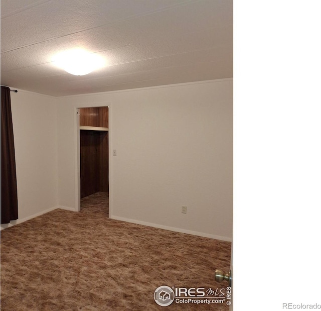 4202 Coronado St, Greeley, CO 80634 - carpeted spare room with baseboards and a textured ceiling