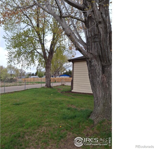 4202 Coronado St, Greeley, CO 80634 - view of yard with fence