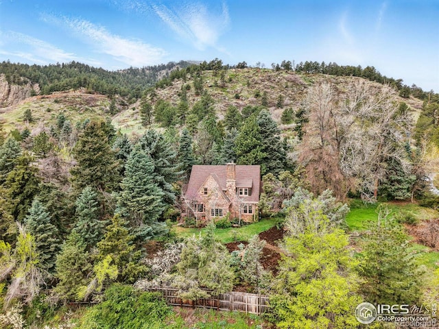 1025 5th St, Boulder, CO 80302 - birds eye view of property with a view of trees