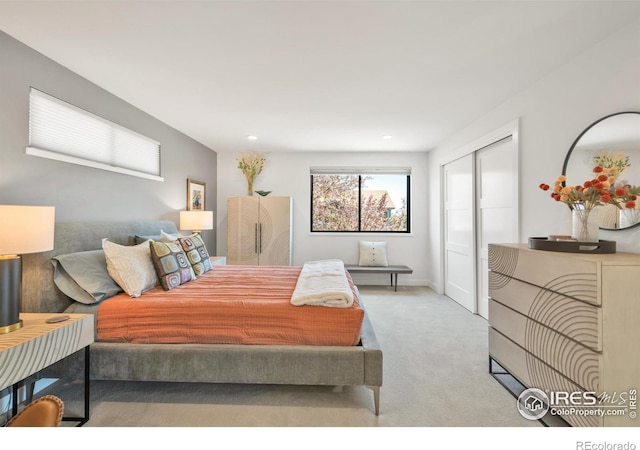 3809 Howe Ct, Boulder, CO 80301 - bedroom with a closet, recessed lighting, and carpet