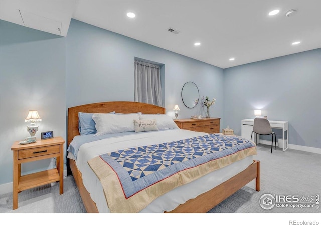 2890 Curtis St, Denver, CO 80205 - bedroom featuring carpet flooring, recessed lighting, and baseboards