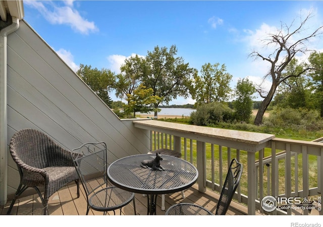 511 Spindrift Ct, Fort Collins, CO 80525 - view of wooden terrace