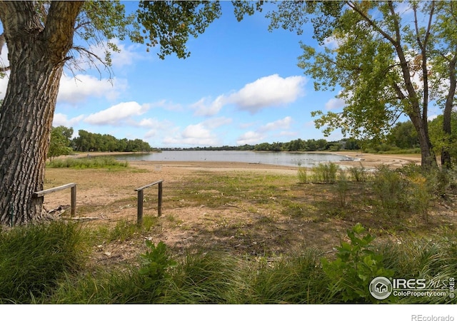 511 Spindrift Ct, Fort Collins, CO 80525 - view of yard featuring a water view