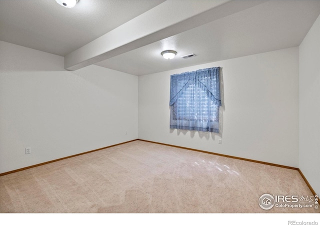 2476 Forsythia Dr, Loveland, CO 80537 - carpeted empty room with baseboards and visible vents