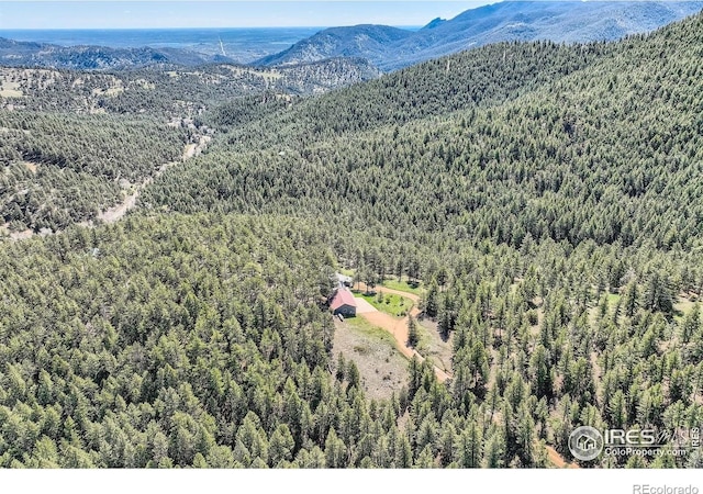 387 Millionaire Dr E, Boulder, CO 80302 - bird's eye view of a forest and a mountainous background