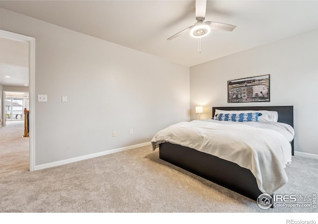 8355 Louden Circle Ft, Collins, CO 80528 - carpeted bedroom featuring baseboards and a ceiling fan