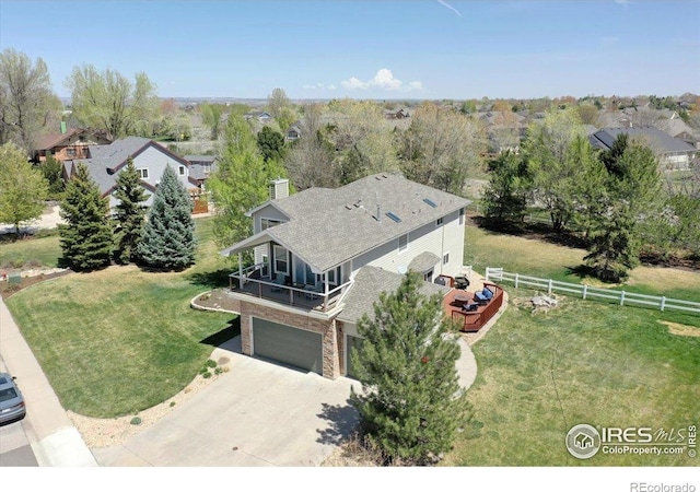 8355 Louden Circle Ft, Collins, CO 80528 - birds eye view of property