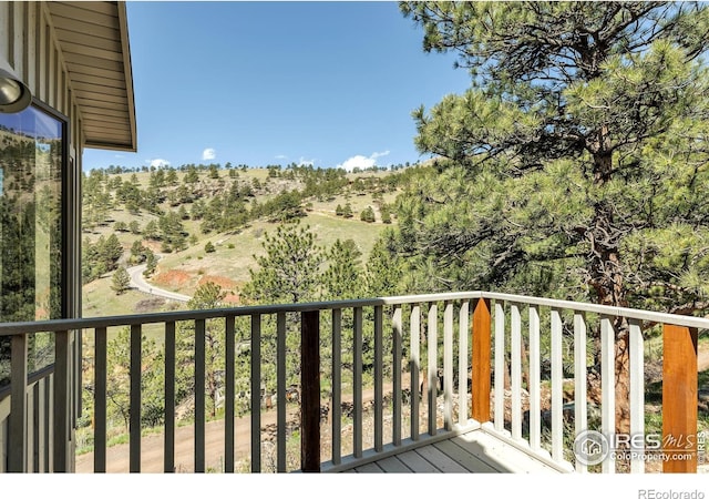 2345 Point Of Pines Dr, Boulder, CO 80302 - view of deck