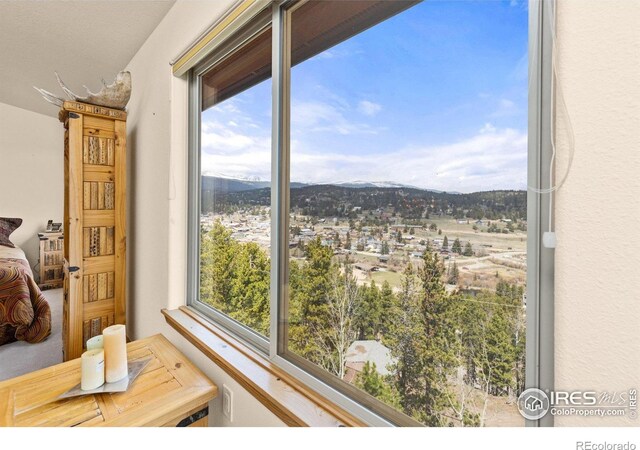 139 Ponderosa Dr, Nederland, CO 80466 - sunroom / solarium featuring a mountain view