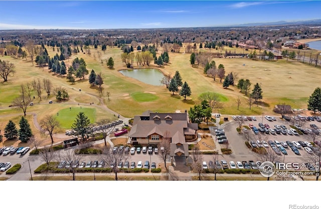 3500 Carlton Ave Unit 34, Fort Collins, CO 80525 - aerial view with view of golf course and a water view