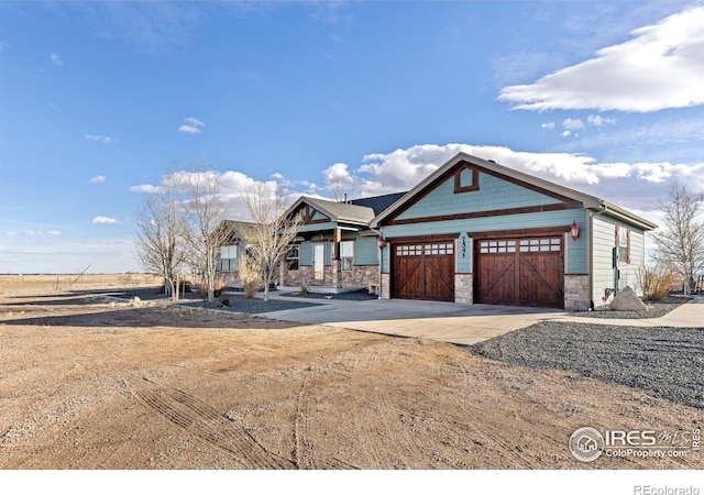 7548 County Road 100, Wellington, CO 80549 - view of front of house with stone siding