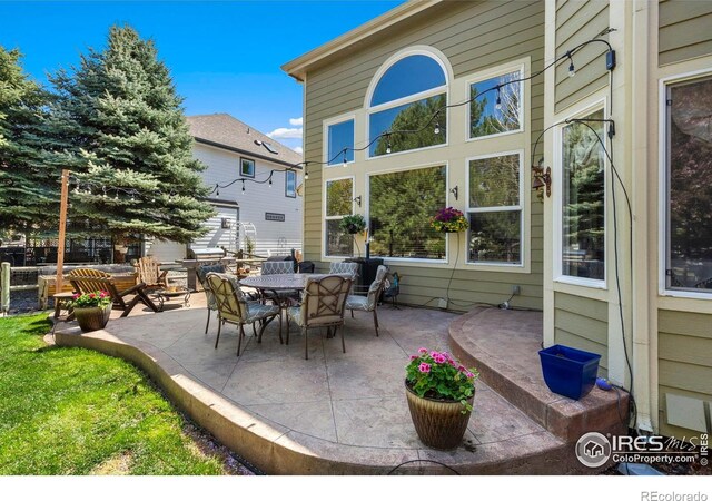 5442 Tiller Ct, Windsor, CO 80528 - view of patio