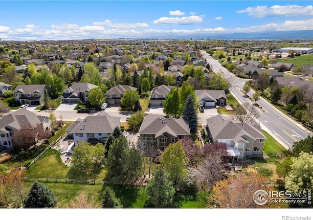 5442 Tiller Ct, Windsor, CO 80528 - aerial view with a residential view