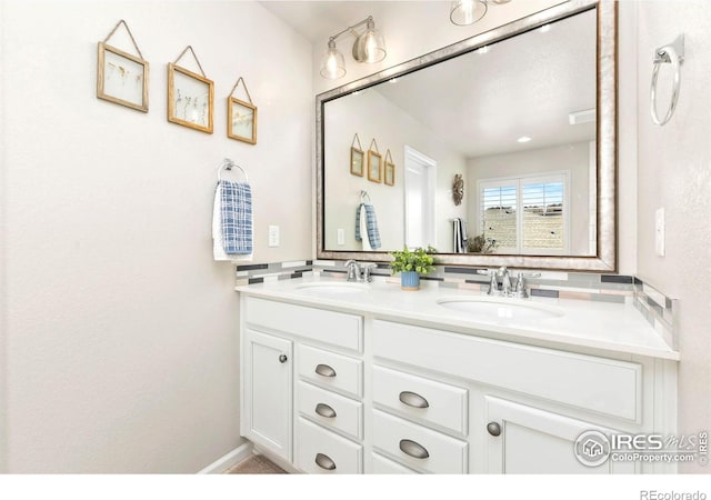 1977 Shadow Lake Ct, Windsor, CO 80550 - full bathroom with double vanity