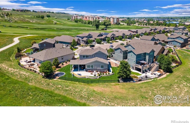 1977 Shadow Lake Ct, Windsor, CO 80550 - aerial perspective of suburban area with a local golf course