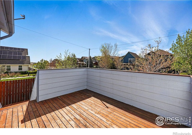 3812 Howe Ct, Boulder, CO 80301 - view of wooden terrace