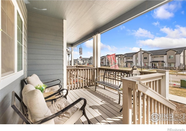4355 24th Street Rd Unit 202, Greeley, CO 80634 - deck featuring a residential view