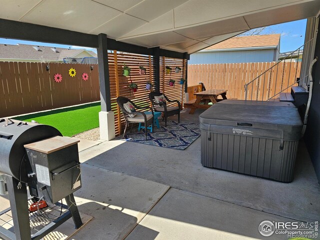 1628 Pheasant Rdg, Sterling, CO 80751 - view of patio featuring a fenced backyard